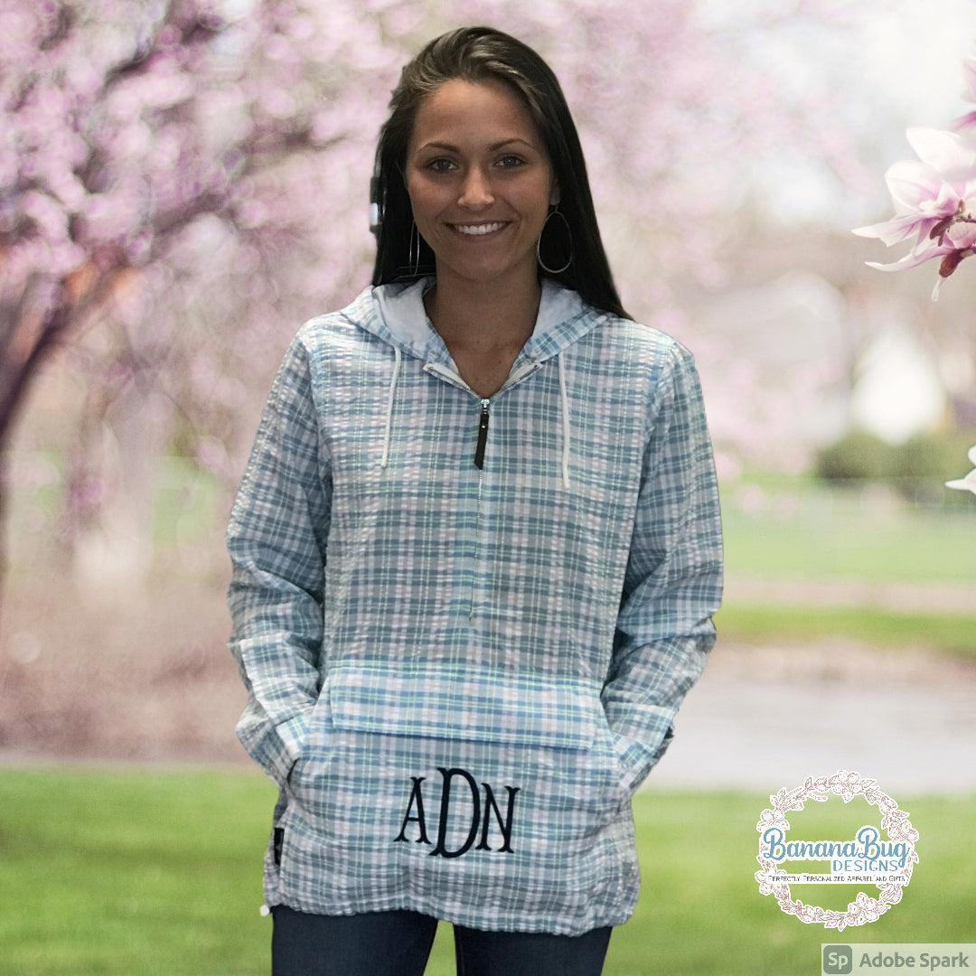 Charles River Women's Bar Harbor Pullover- Plaid