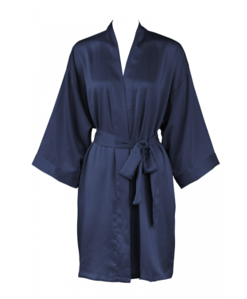 Women's Matte Satin Kimono Robe