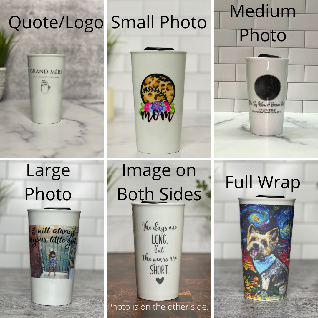 Custom Ceramic Mug - Banana Bug Designs