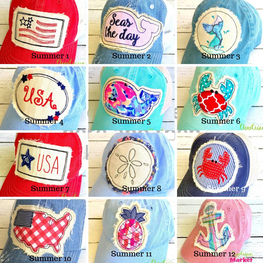 Monogrammed Trucker Cap