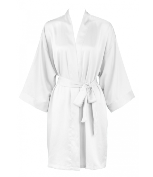 Women's Matte Satin Kimono Robe