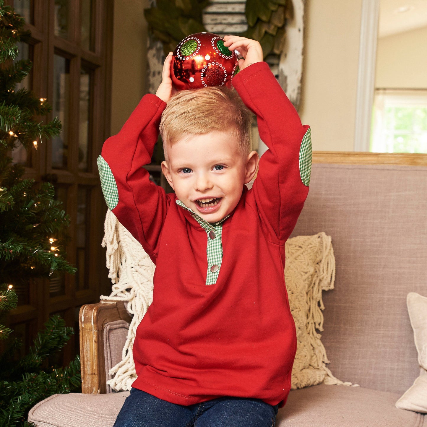 Monogrammed Miller 1/4 Snap Pullover-- FALL 2018