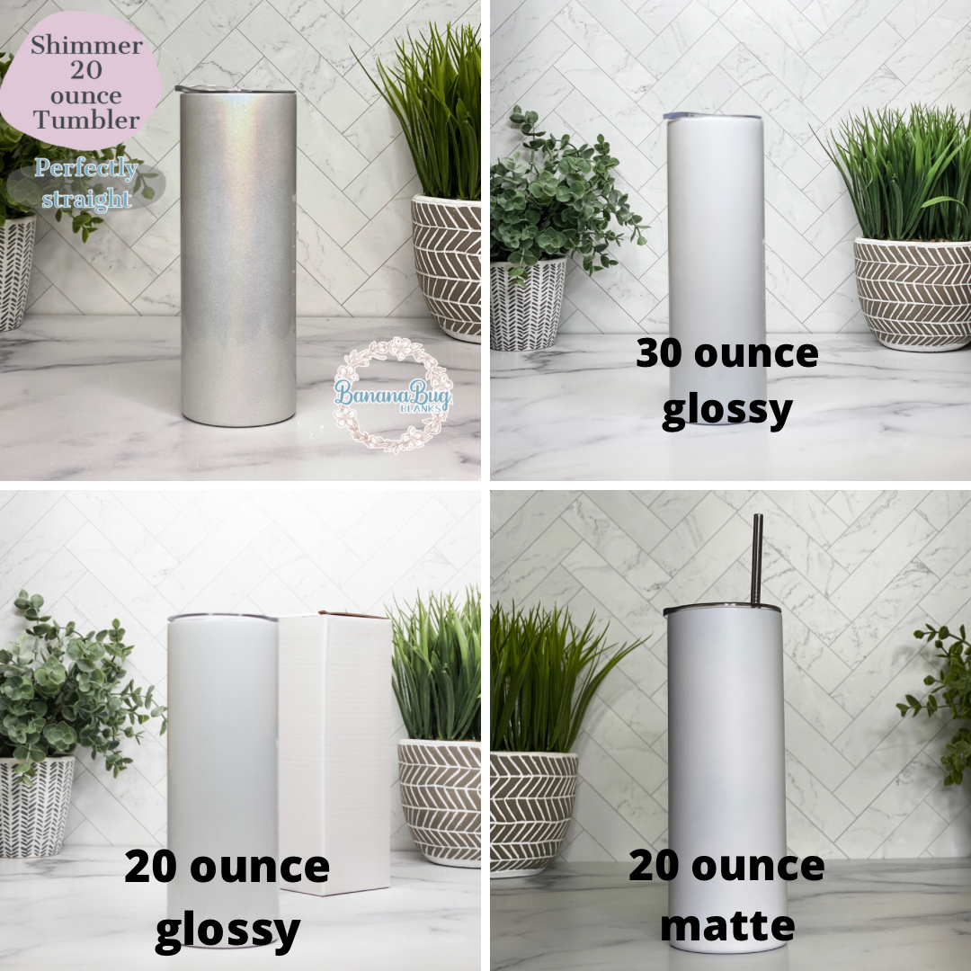 Tropical Leaf Skinny Top Tumbler