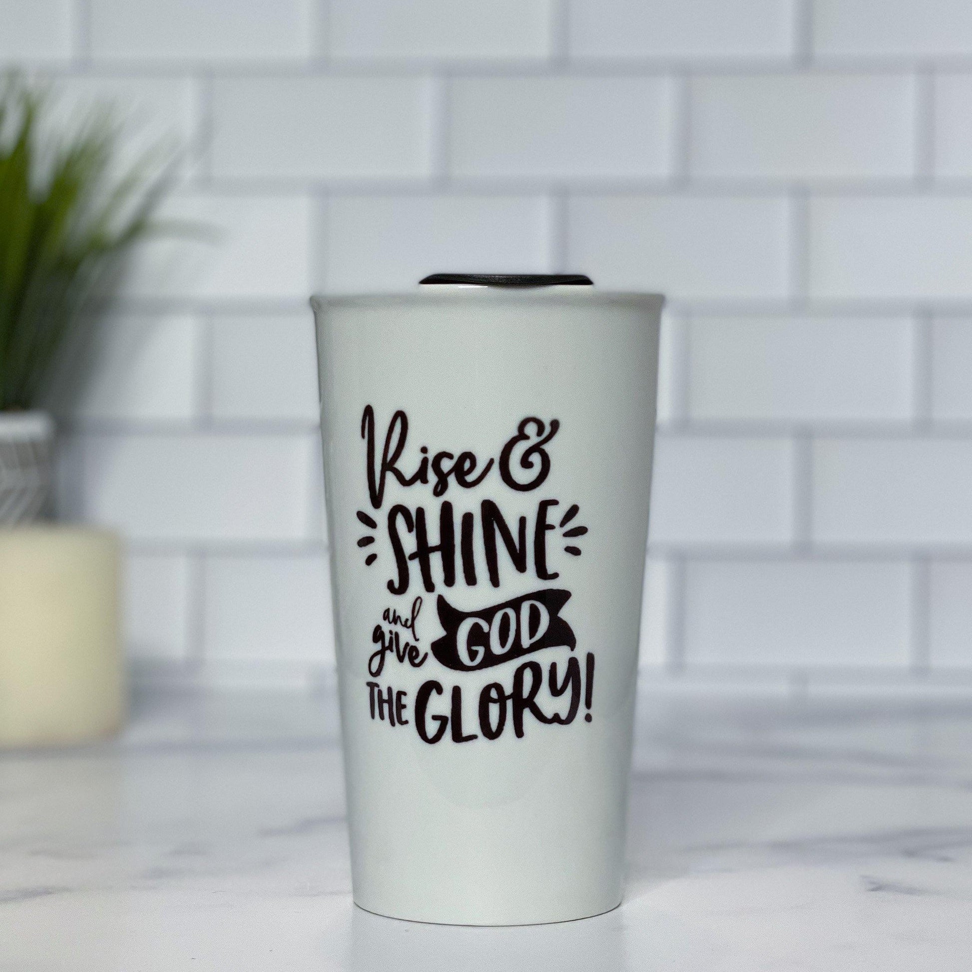 Rise and Shine Ceramic Tumbler