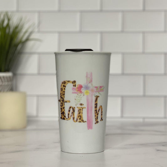 Faith Ceramic Tumbler