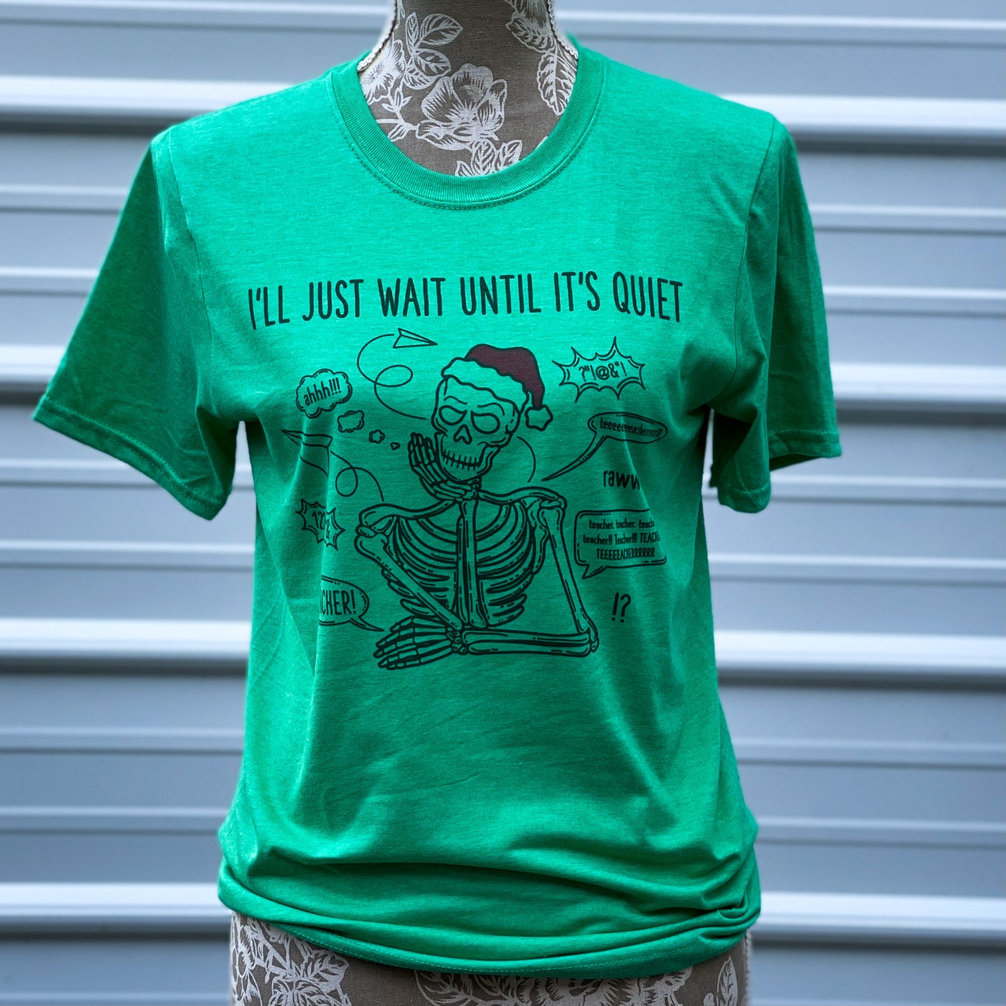 I’ll Wait Till it’s Quiet Christmas Tee
