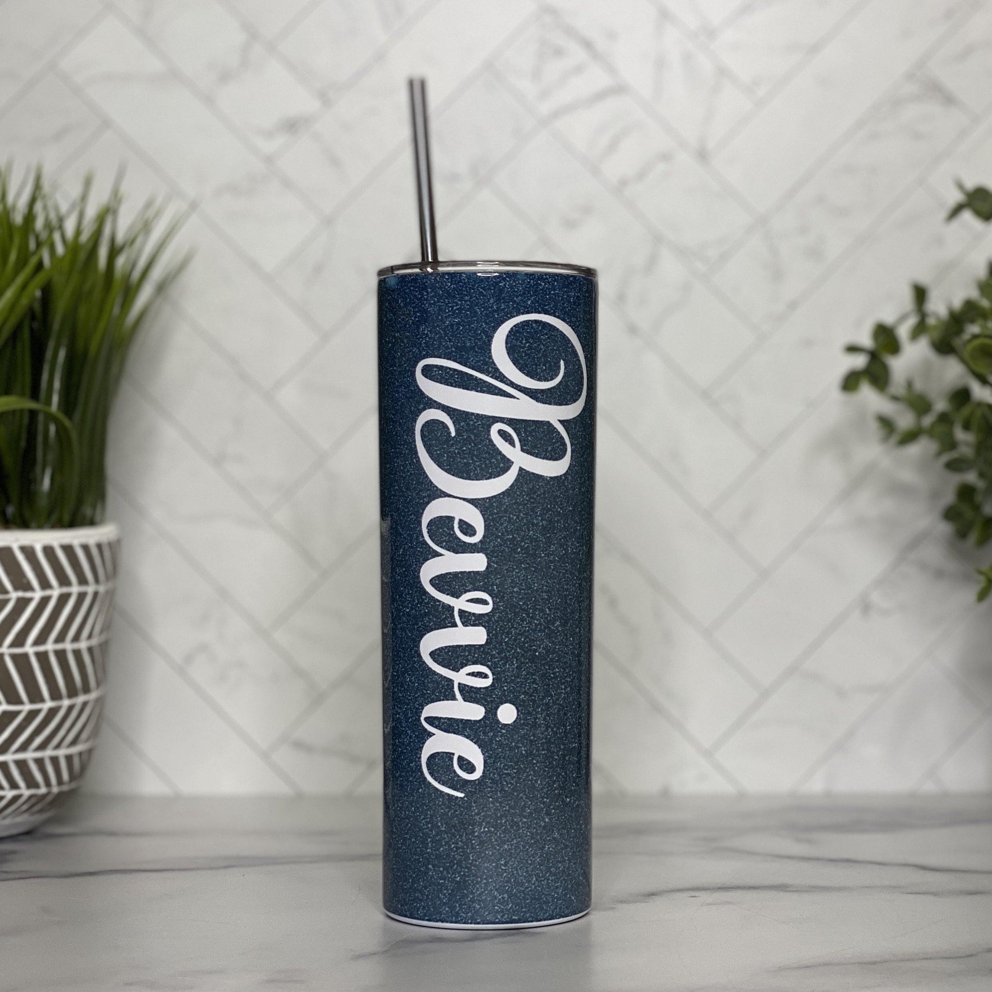 Personalized Slim Tumbler - Banana Bug Designs