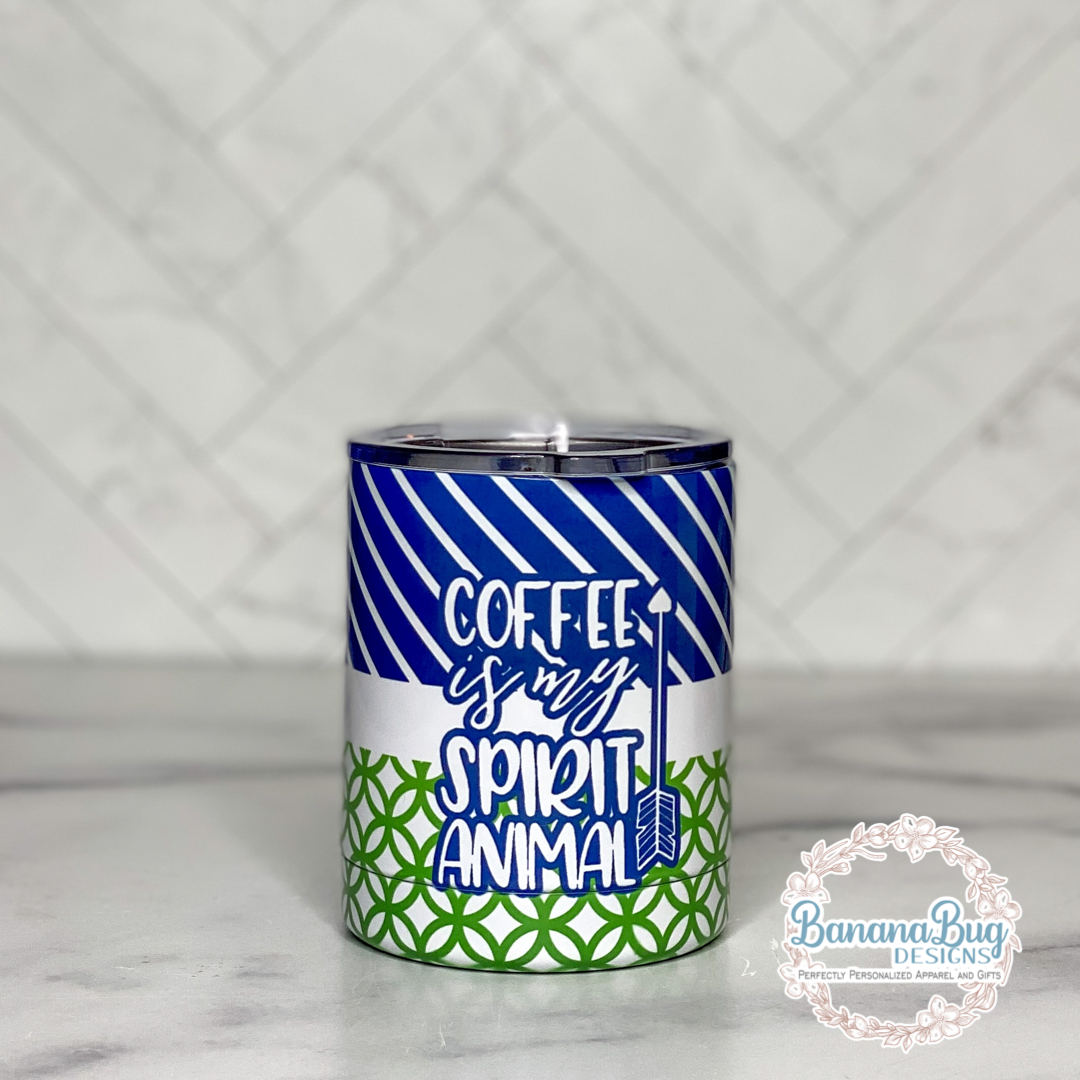 Coffee is my Spirit Animal Tumbler