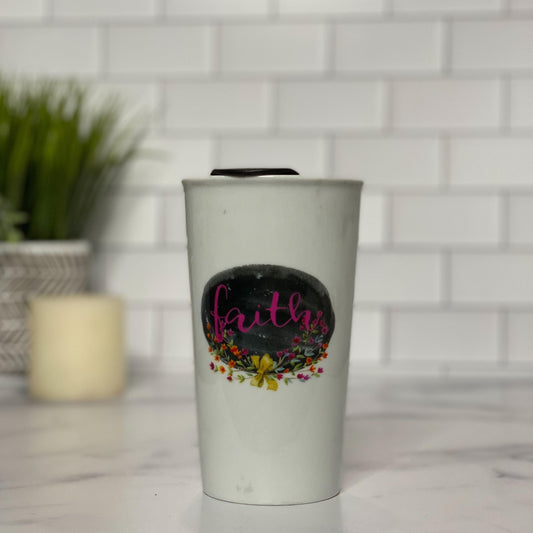 Faith Ceramic Tumbler
