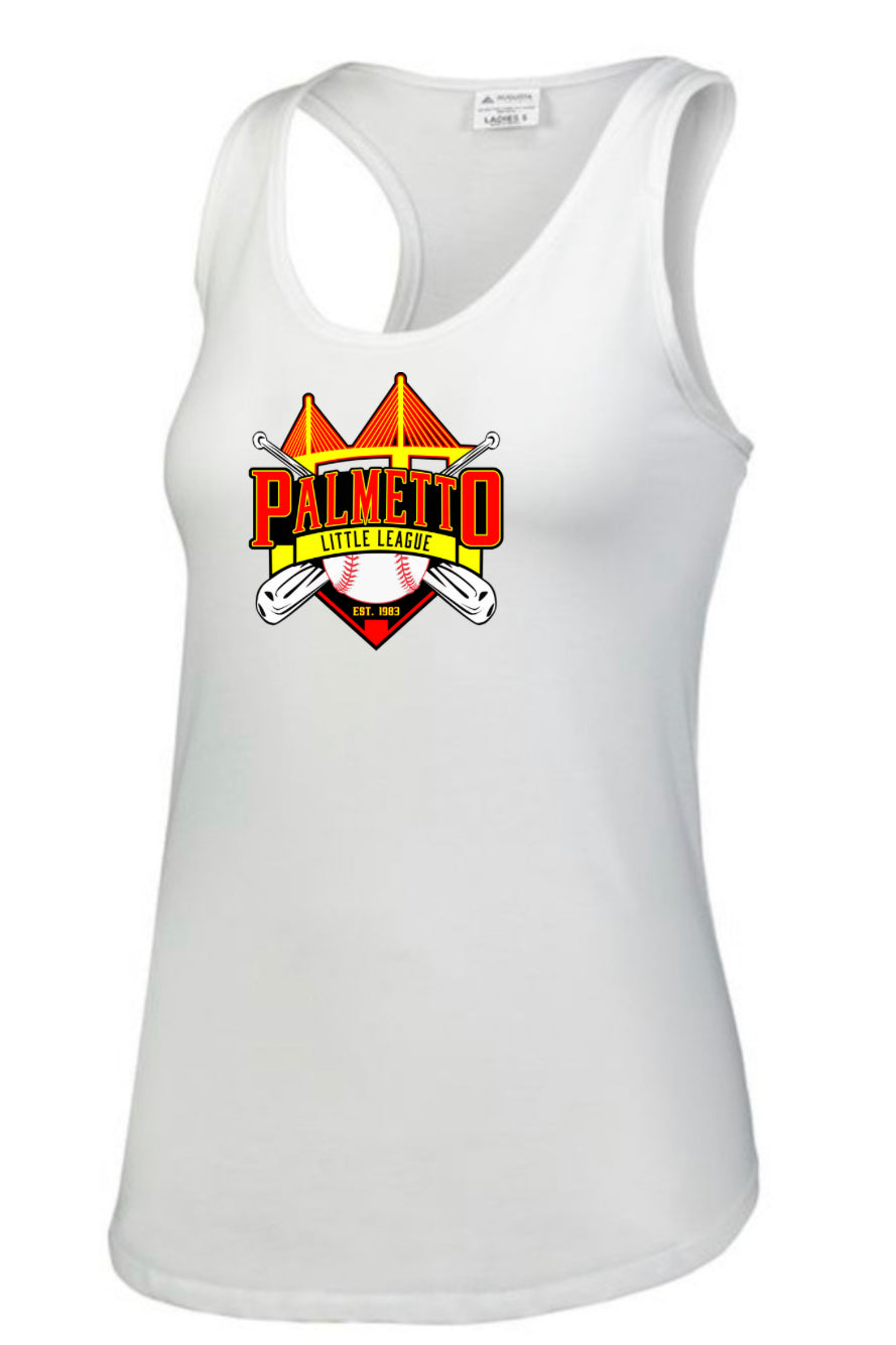 Palmetto Little League Ladies Lux Triblend Tank
