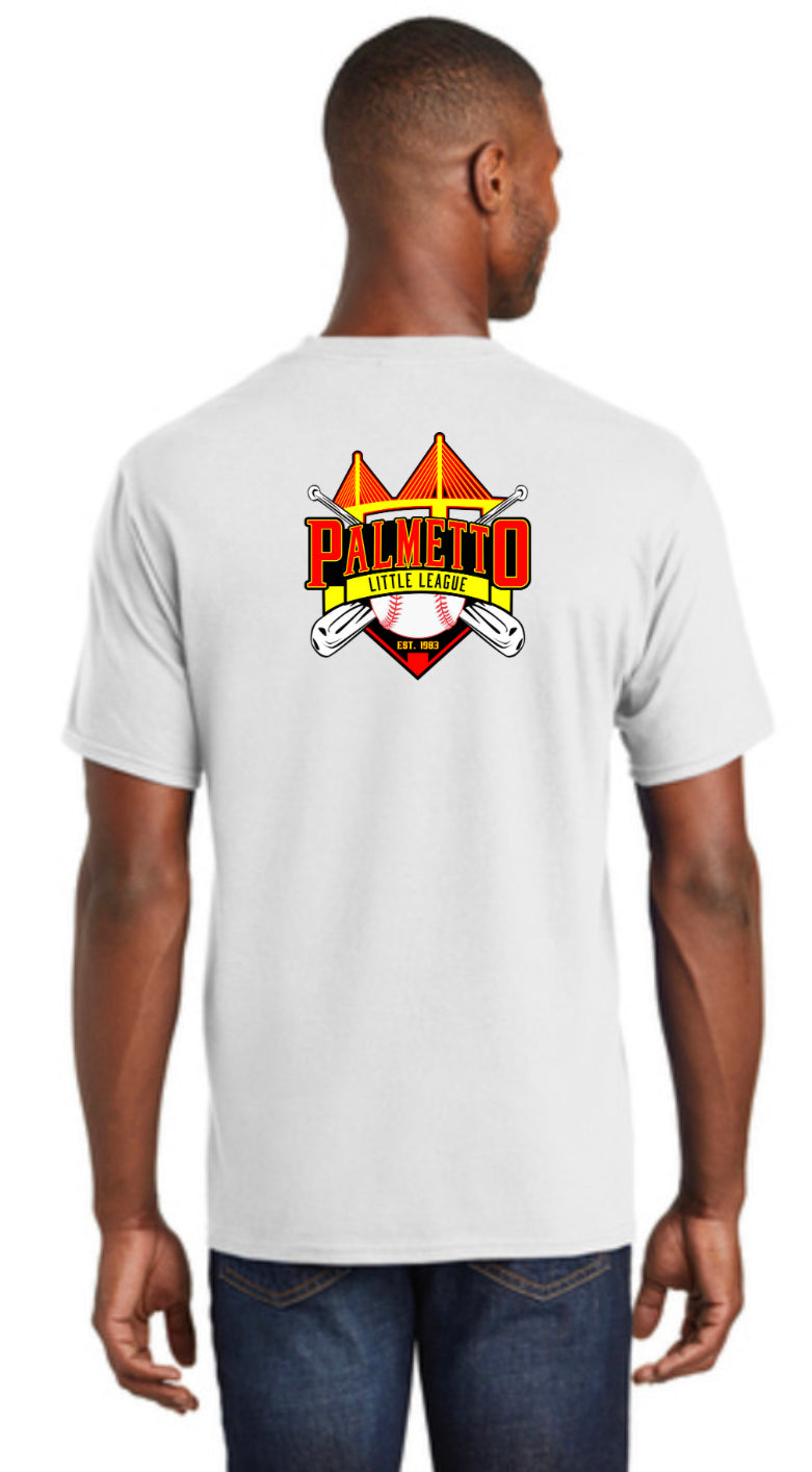 Palmetto Little League Fan Favorite Tee Front/Back