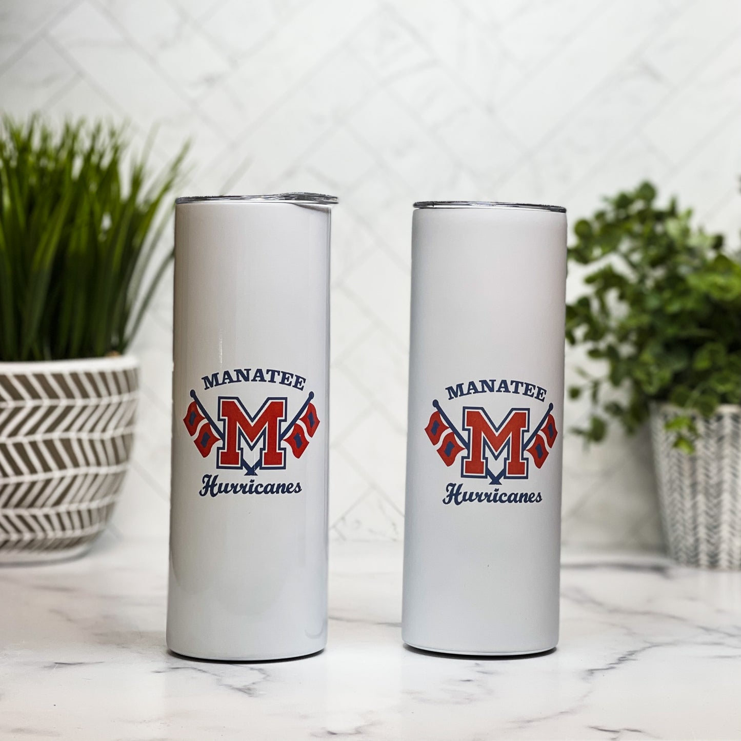 MHS Hurricanes 20 Oz Slim Tumbler