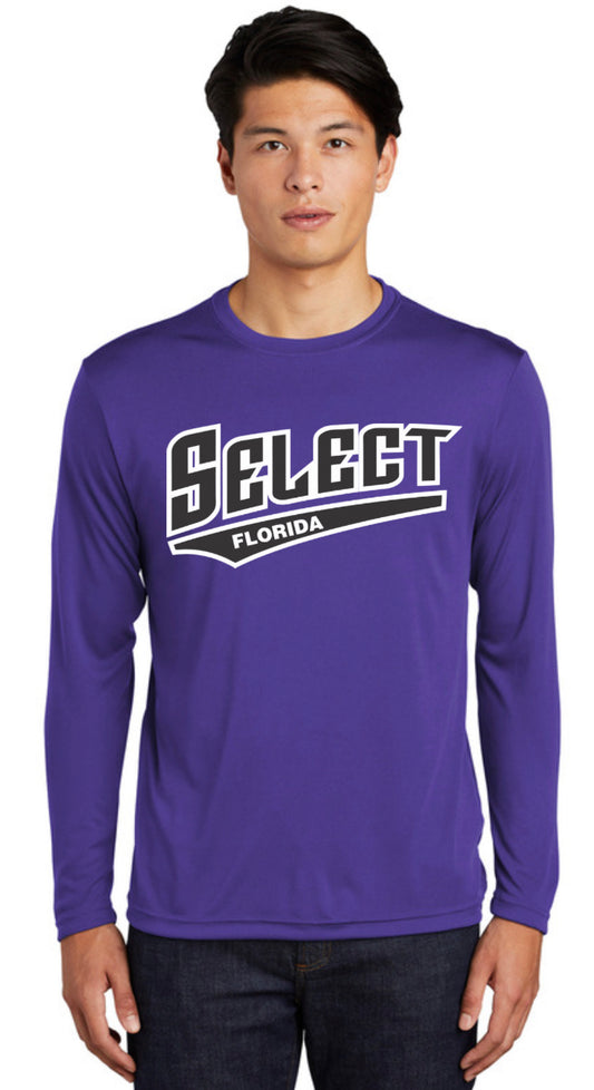 Florida Select Unisex Long Sleeve Performance Tee