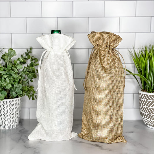 Custom Printed Wine Bag