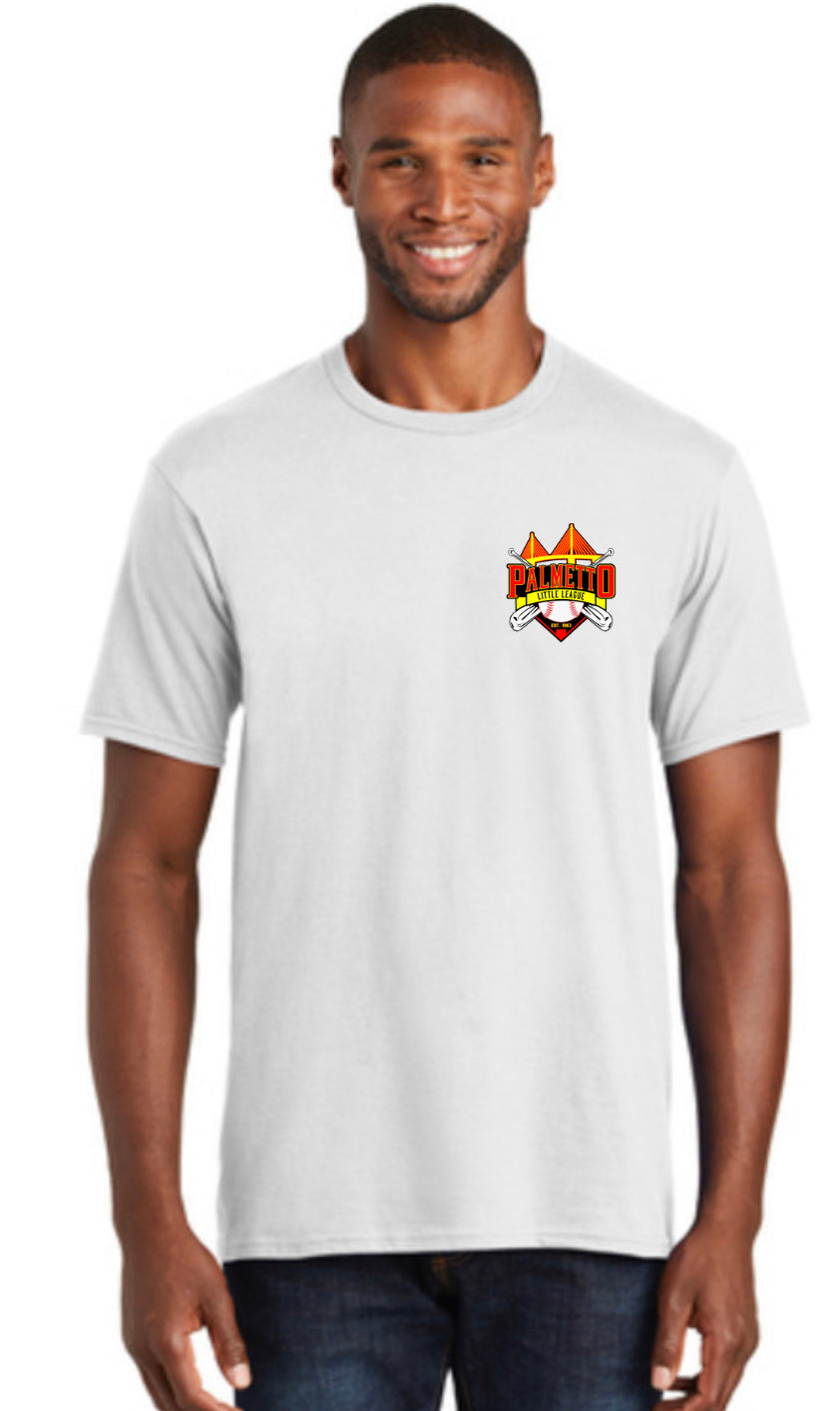 Palmetto Little League Fan Favorite Tee Front/Back