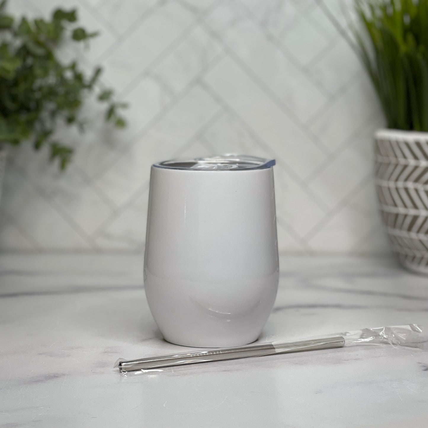 BLANK Sublimation Wine Glass