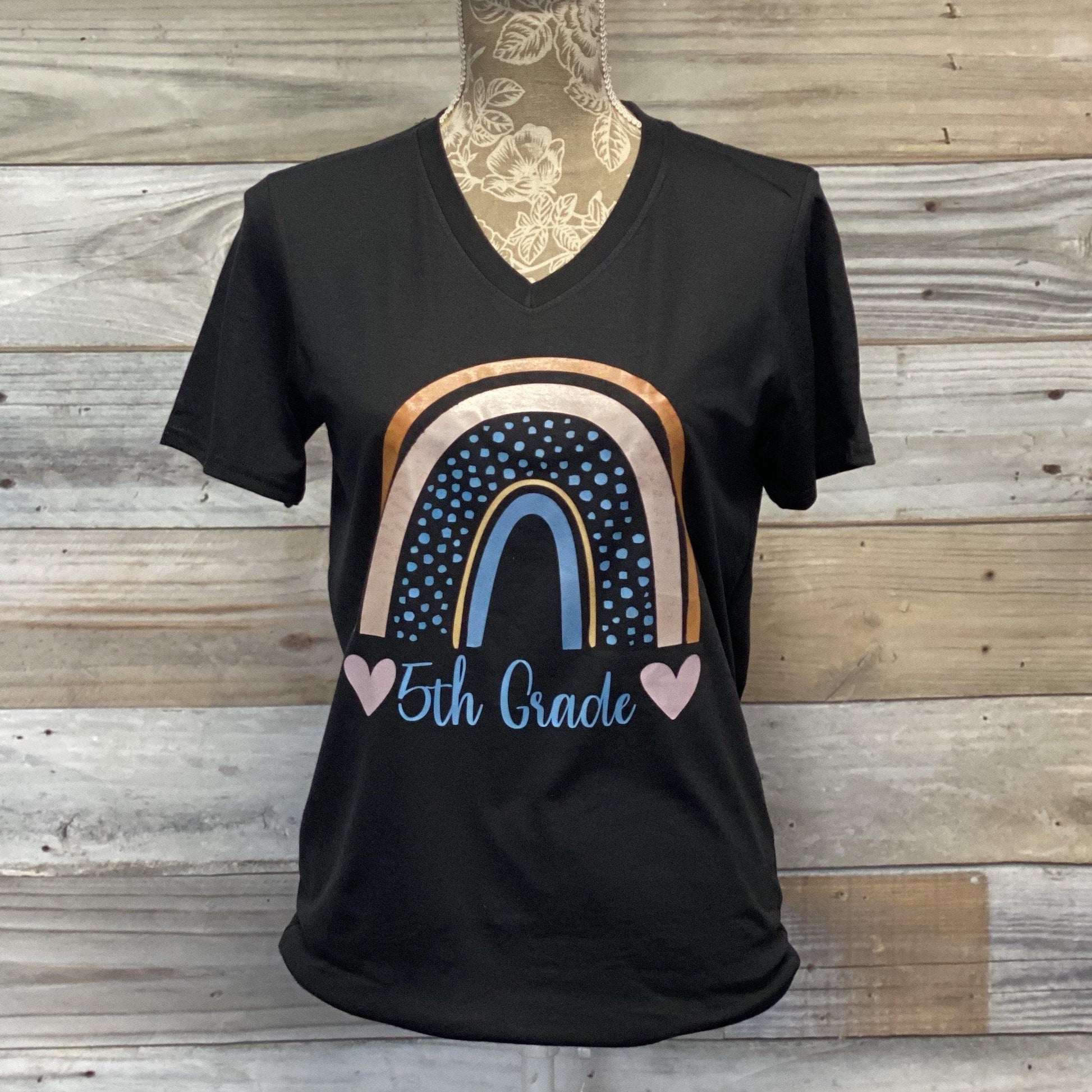 Colors of the Rainbow Grade Level Tee