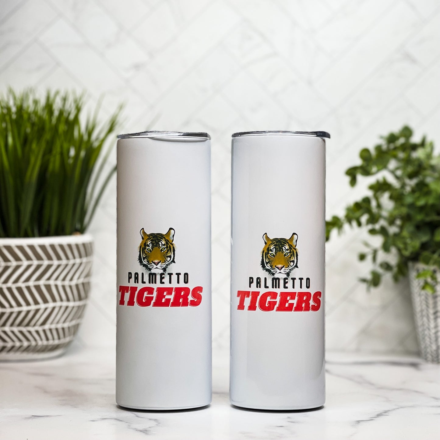 PHS Tigers 20 Oz Slim Tumblers