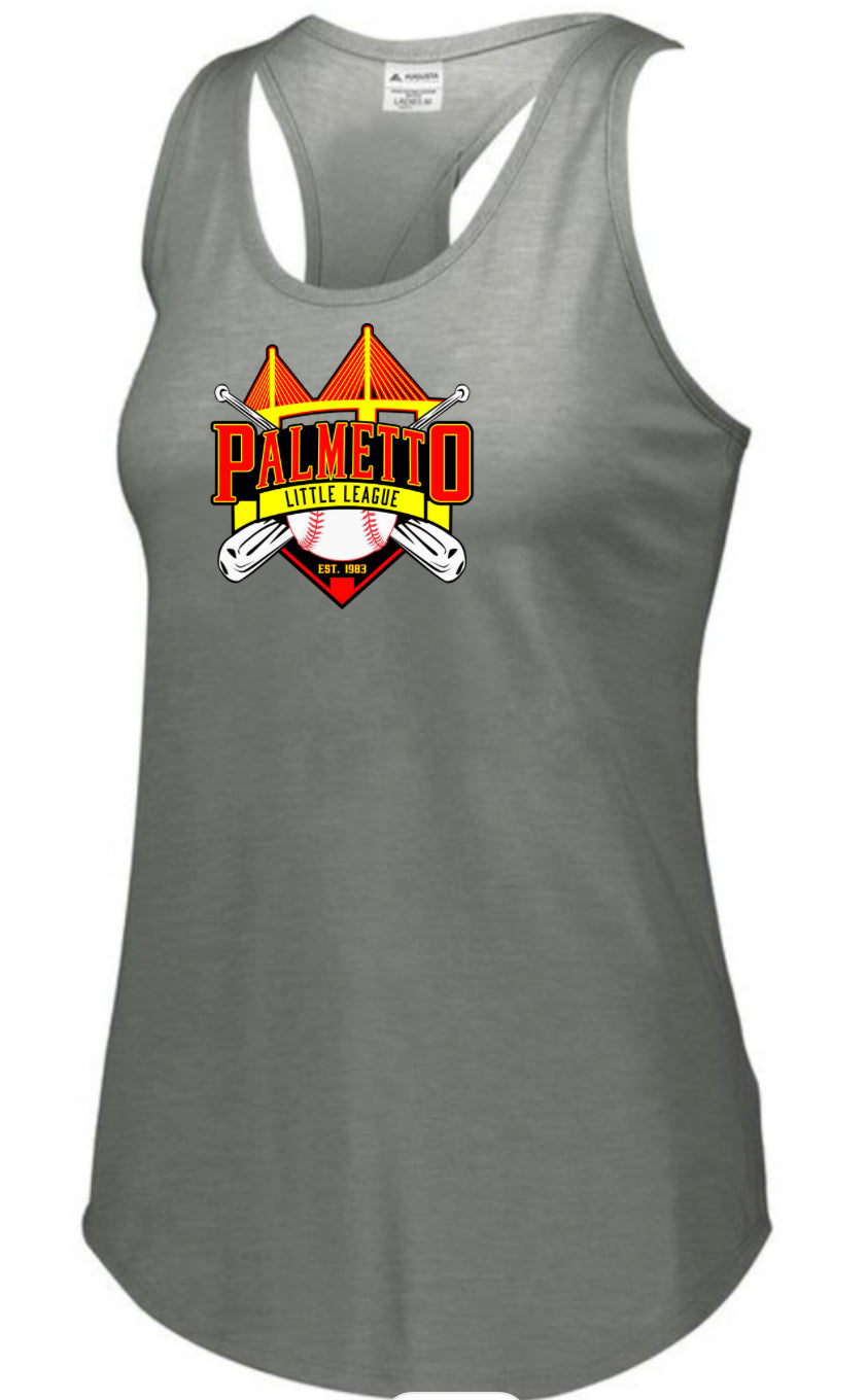 Palmetto Little League Ladies Lux Triblend Tank