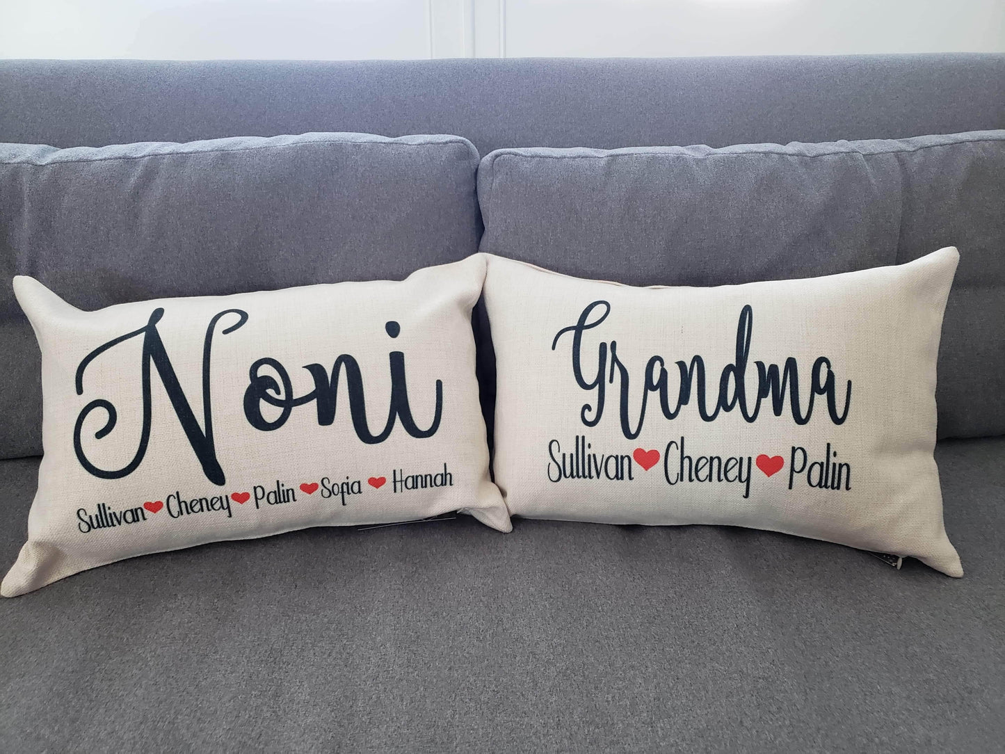 Grandma Burlap Pillow