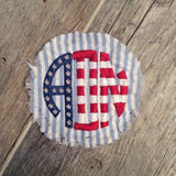 Stars and Bars Monogrammed Hat