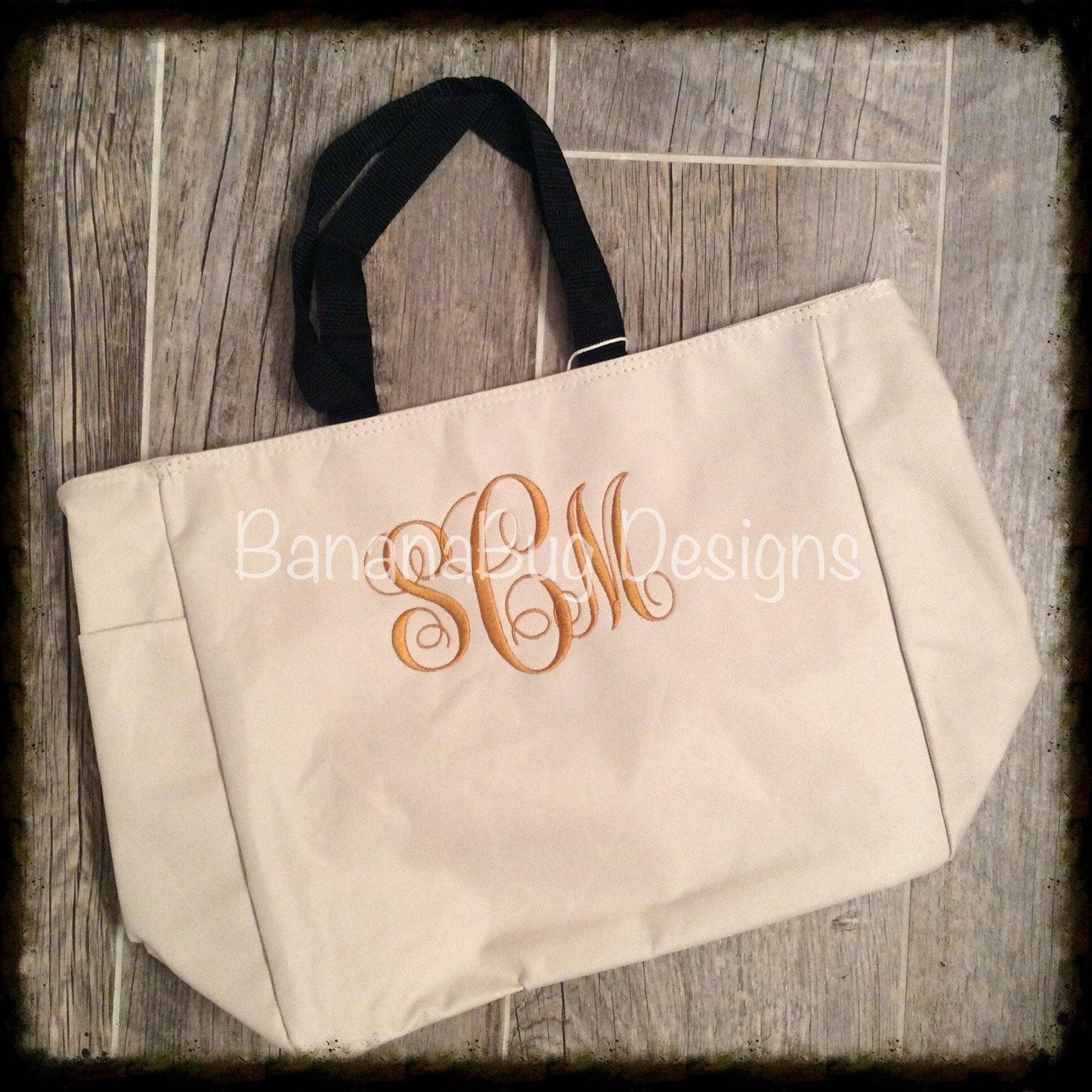 Monogrammed Tote