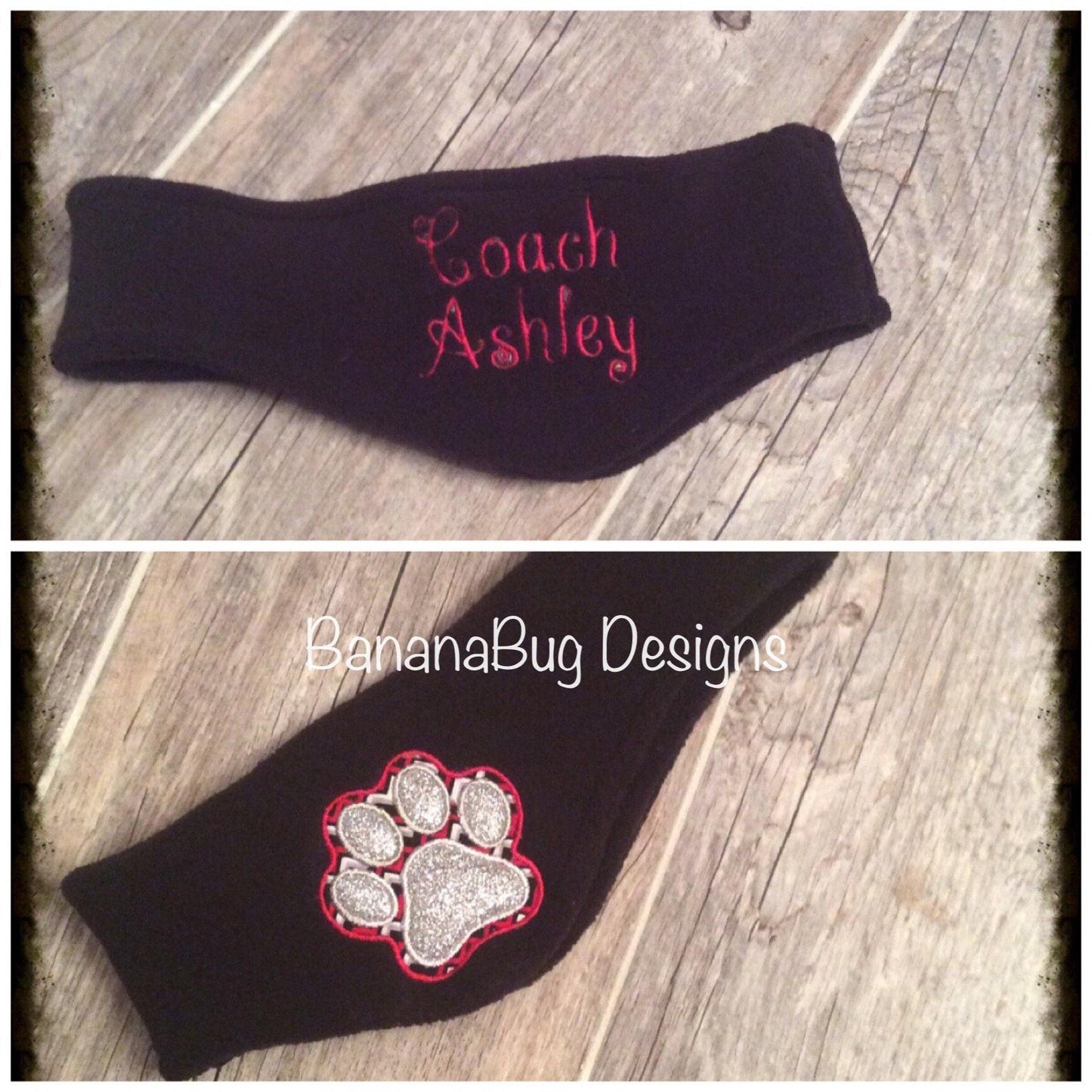 Monogrammed Fleece Headbands/Earwarmer