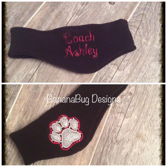 Monogrammed Fleece Headbands/Earwarmer