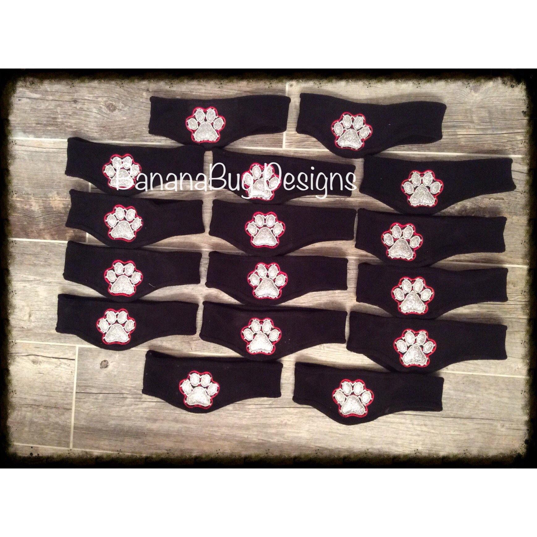 Monogrammed Fleece Headbands/Earwarmer
