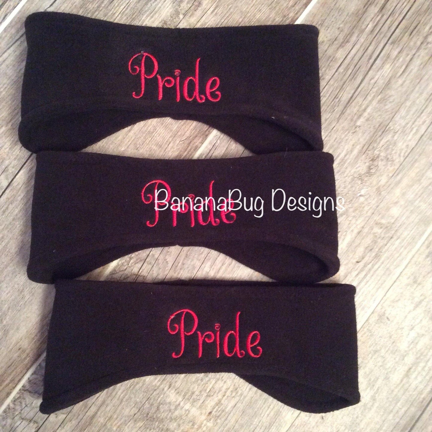 Monogrammed Fleece Headbands/Earwarmer