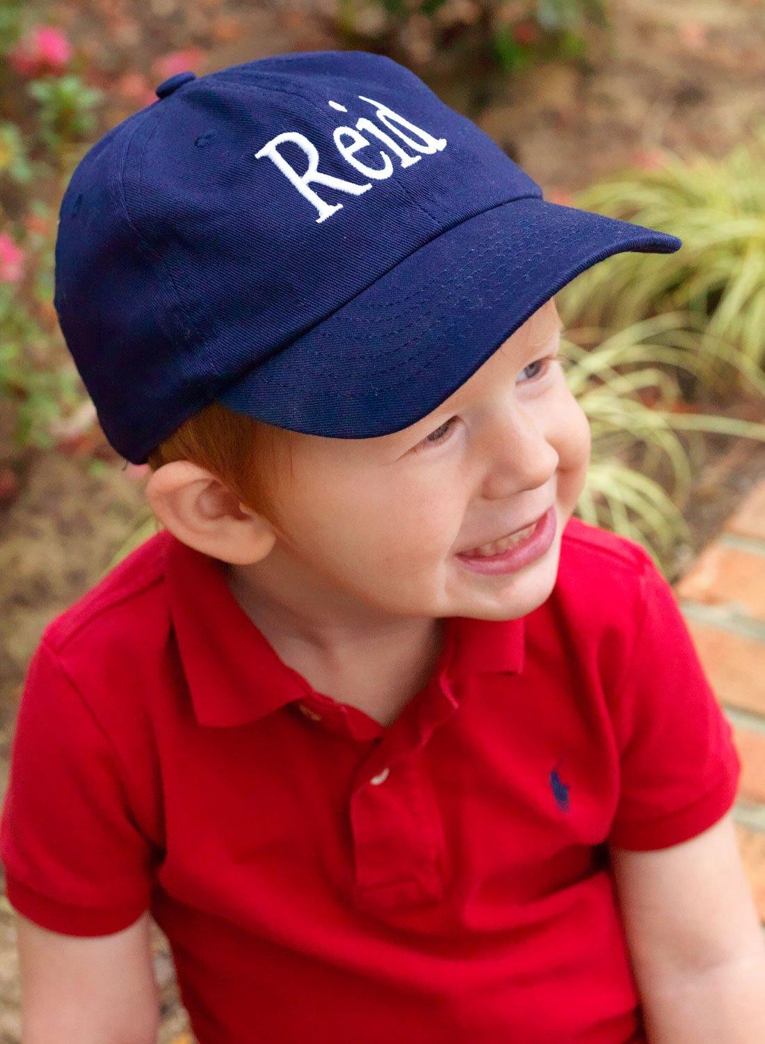 Monogrammed Kids Cap