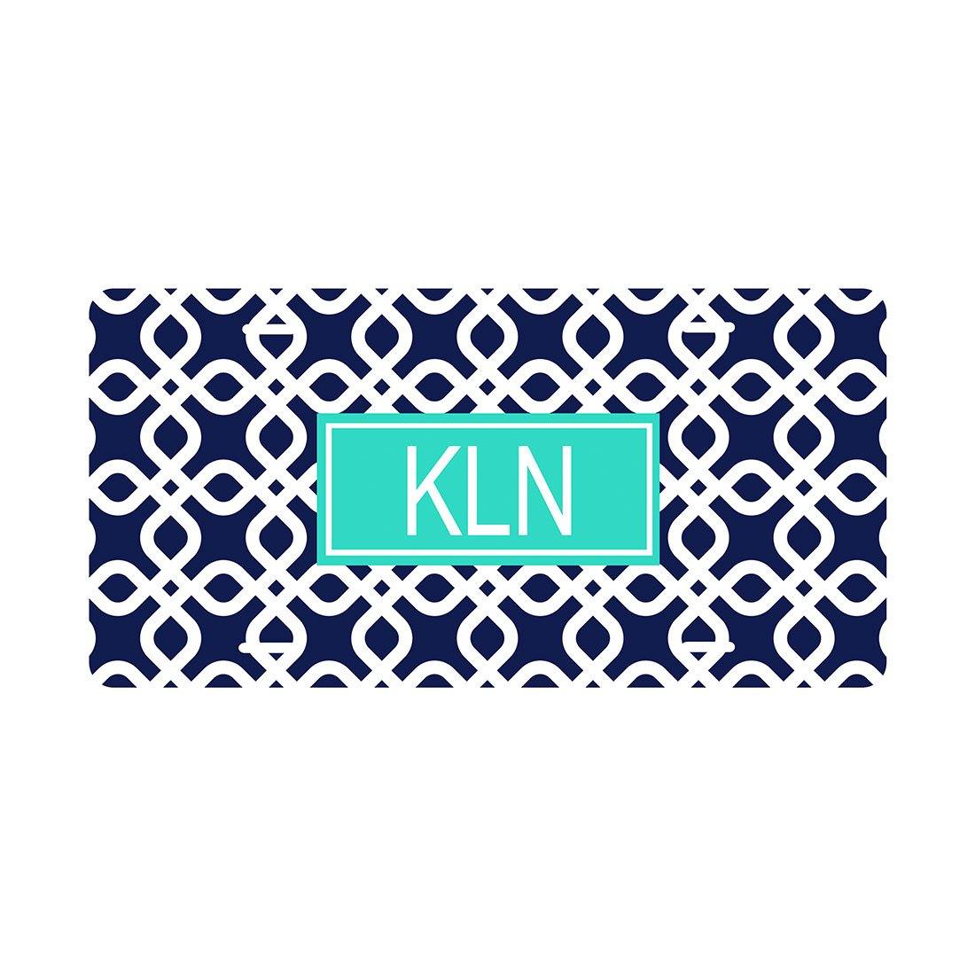 Fun Monogrammed License Plates