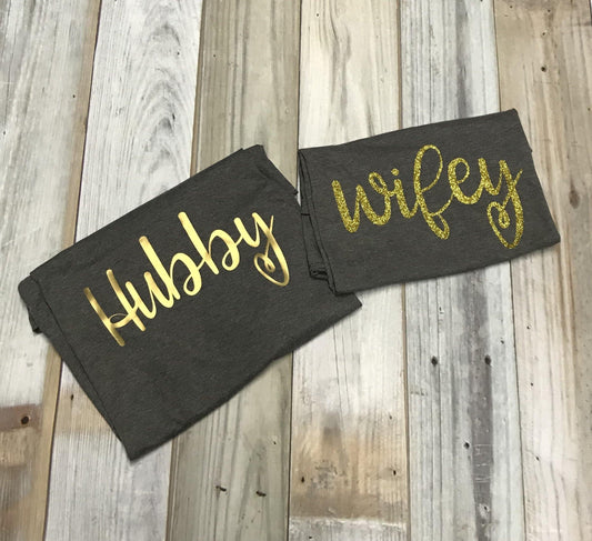 Hubby and Wifey Tee