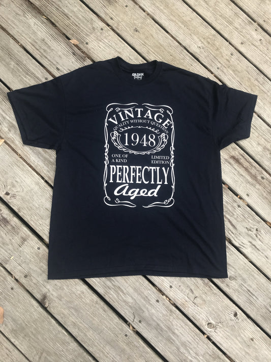 Vintage Birthday Shirt for Him