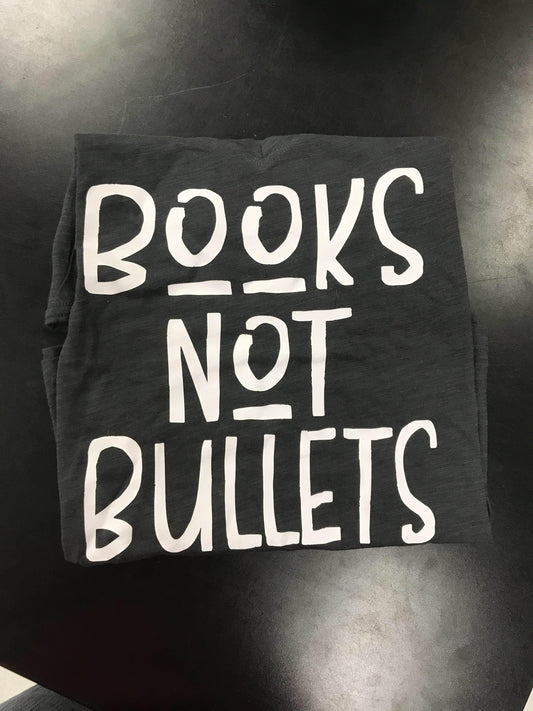 Books NOT Bullets Tee