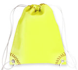 Zumer Sports Softball Drawstring Bag